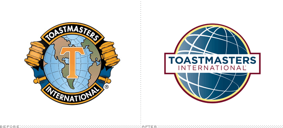 Toastmasters Logo - Brand New: I'll Toast to That. Not.
