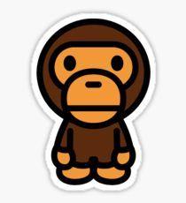 BAPE Monkey Logo - Bape Stickers | Redbubble