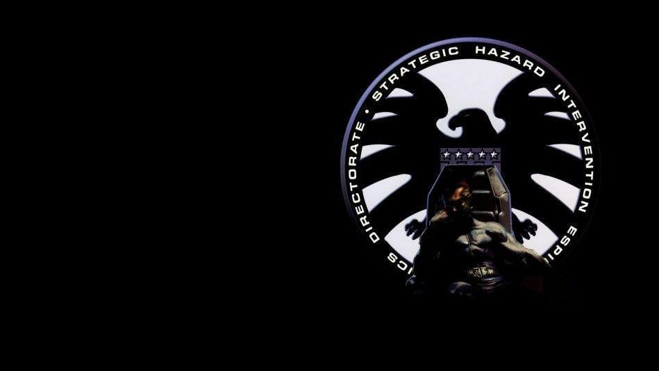 Nick Fury Shield Logo - nick fury and shield logo | Zoom Comics - Daily Comic Book Wallpapers