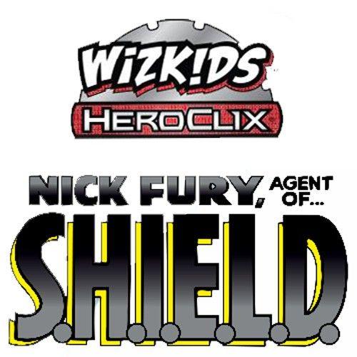 Nick Fury Shield Logo - Nick Fury, Agent of S.H.I.E.L.D Single Booster - HeroClix » Heroclix ...