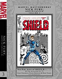 Nick Fury Shield Logo - Amazon.com: Marvel Masterworks Vol. 83 Nick Fury, Agent of ...