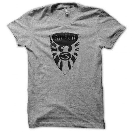 Nick Fury Shield Logo - Shirt Nick Fury Shield badge gray