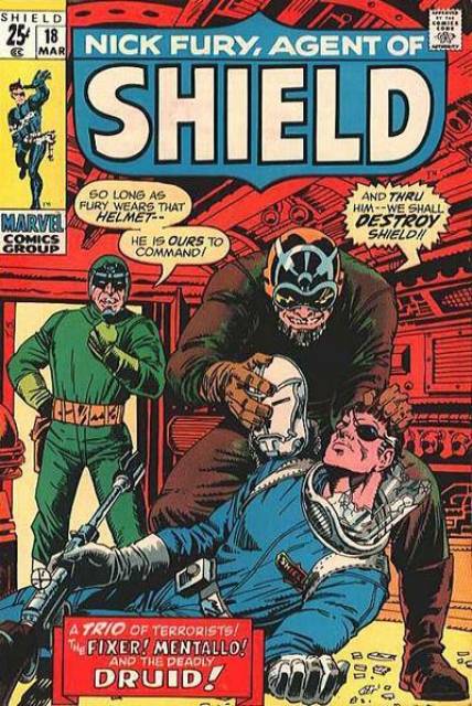 Nick Fury Shield Logo - Nick Fury, Agent of SHIELD #1 - Who Is Scorpio? (Issue)