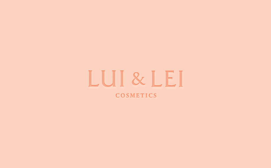 Lei Logo - Lui & Lei logo design by Melody Jung (Eclatica). Eclatica Works