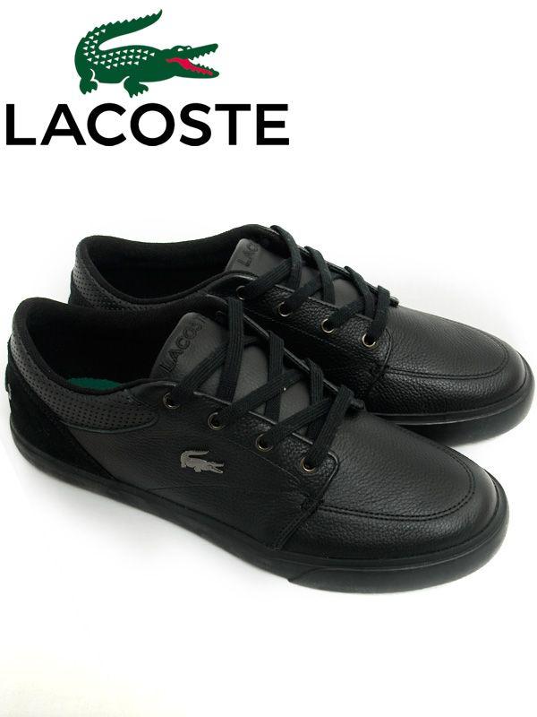 Crocodile Shoe Logo - RODEO BROS: LACOSTE Lacoste men sneakers BAYLISS Baylis black black