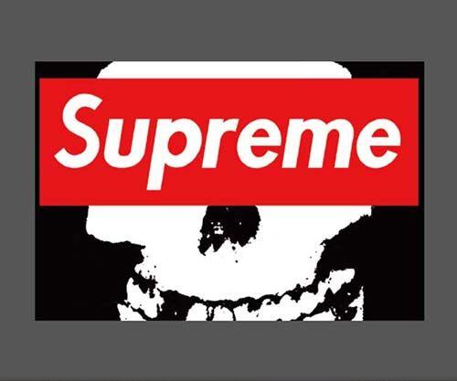 Supreme Brand Logo - Buy Supreme Skull Skateboard Graffiti Sticker. Wholesale Skateboard