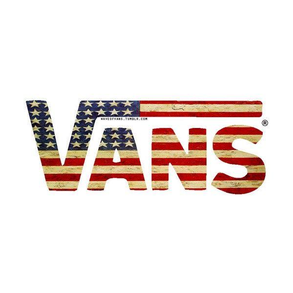 Vans Wall Logo - vans logo found on Polyvore. Fourth of July !. Vans, Vans