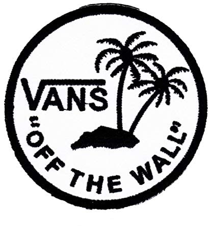 Vans Wall Logo - VANS off the Wall patch Iron on Logo Vest Jacket cap