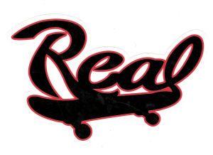 Real Skating Logo - Real - Board Logo - Black - £1.95 : boardriderstickers - genuine ...