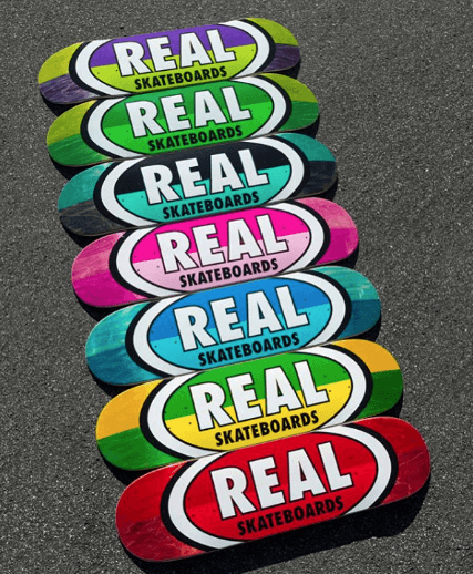 Real Skateboards Logo - Just In: Real Skateboards 50-50 Oval Series « New Arrivals ...