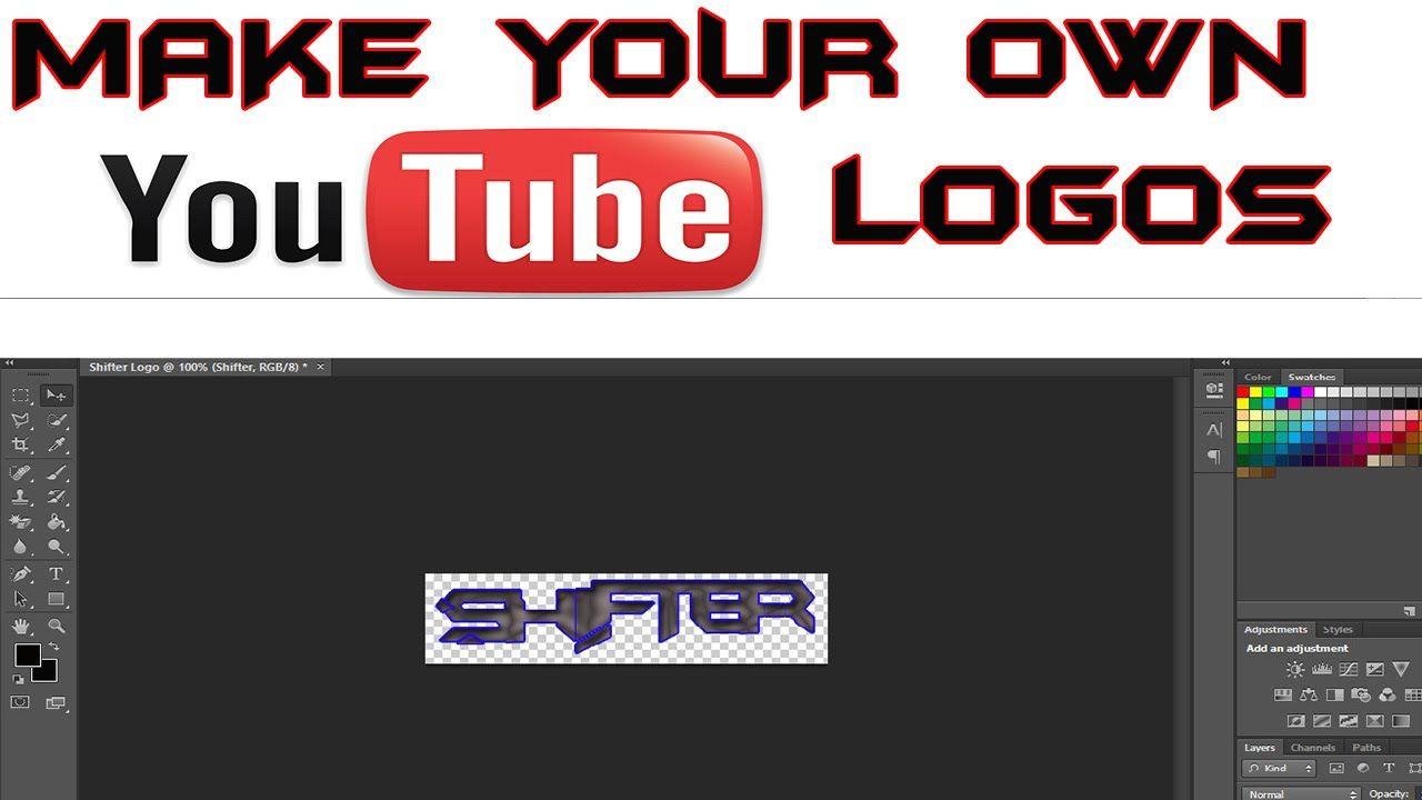 How to create youtube logo