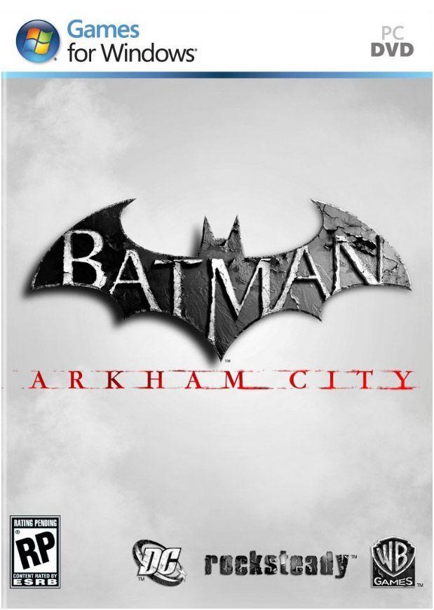 Batman Arkham City Logo - Cover Art Revealed for Batman: Arkham City - SuperHeroHype
