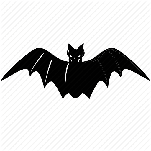Dracula Bat Logo - 'Trick or Treat'