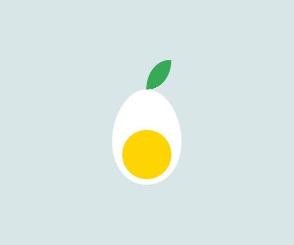 Green Egg Logo - Egg Logos, Chick, Logo Designs