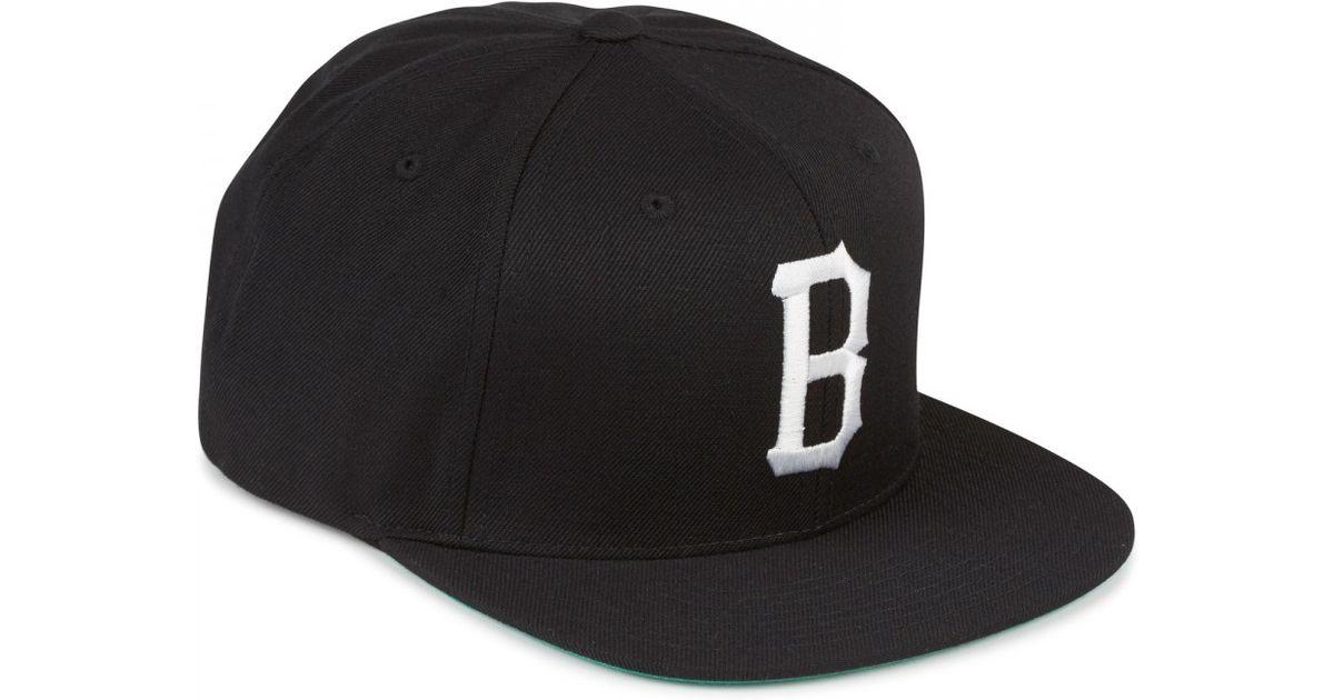 Black B Logo - Black Scale B Logo Twill Cap in Black for Men - Lyst