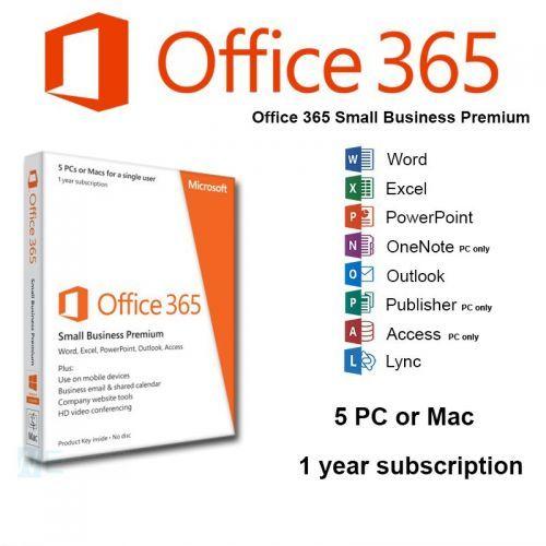 Microsoft Office 365 Business Logo - Microsoft Office 365 Business Premium 1year upto 5 Devices ...