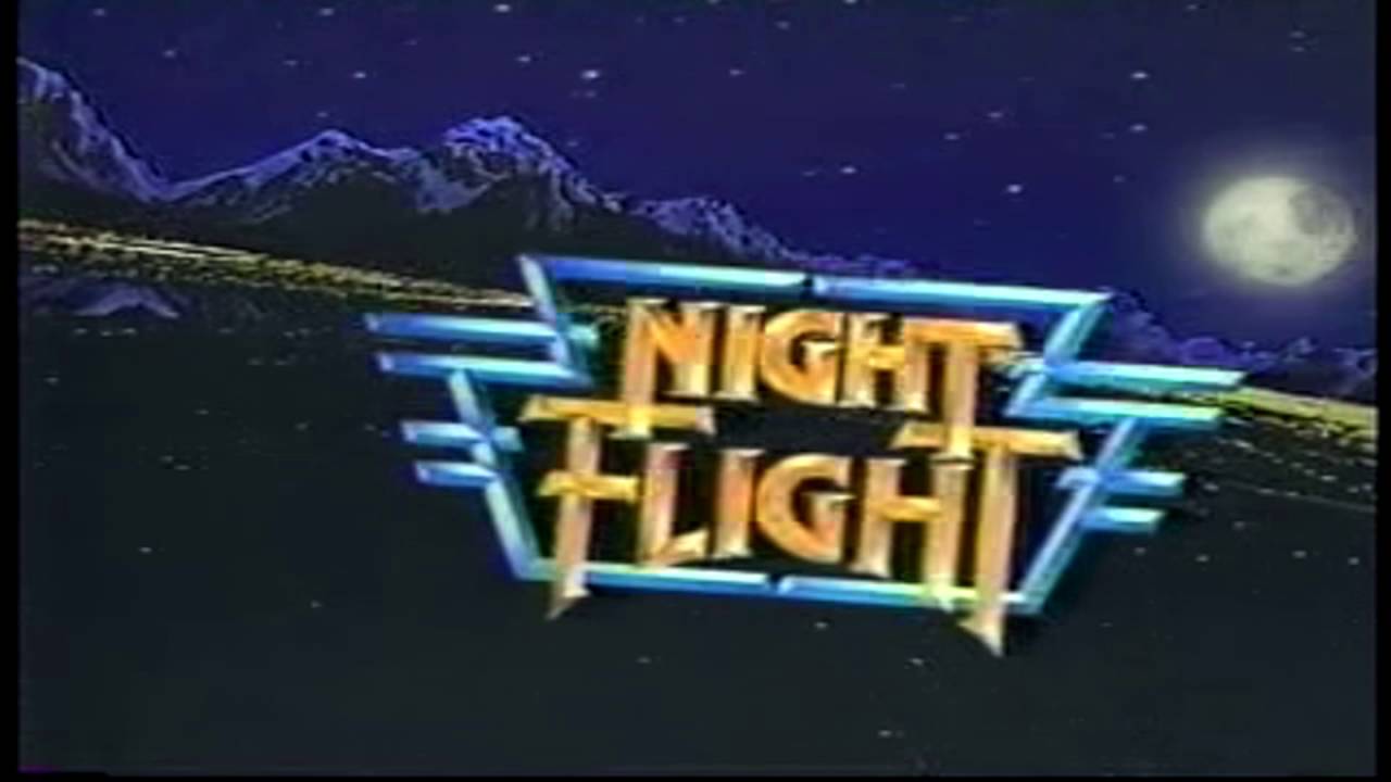 Night Flight Logo - Night Flight Bumpers 1980s - YouTube