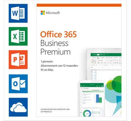 Microsoft Office 365 Business Logo - Microsoft Office 365 Business Premium 1 year Subscription NL ...