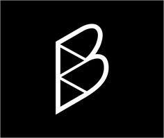Black B Logo - 135 Best BB | B images | Hand lettering, Calligraphy, Graphics
