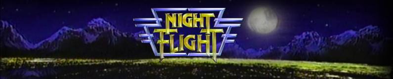 Night Flight Logo - Night Flight - Shorts