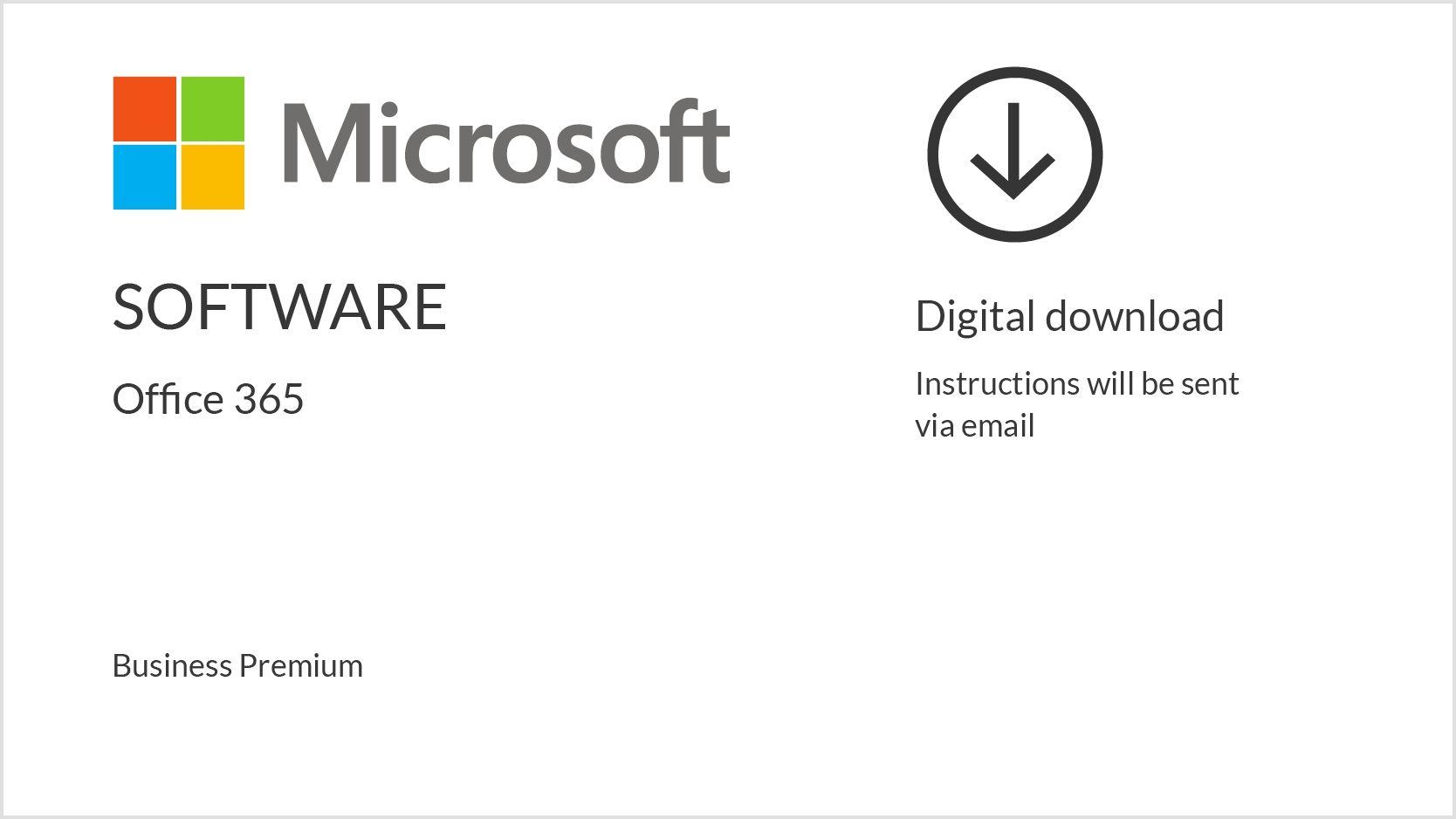 Microsoft Office 365 Business Logo - Buy Microsoft Office 365 Business Premium Digital Download - 1 Year ...