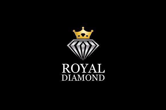 A Diamond in Diamond Logo - Royal Diamond Logo Logo Templates Creative Market