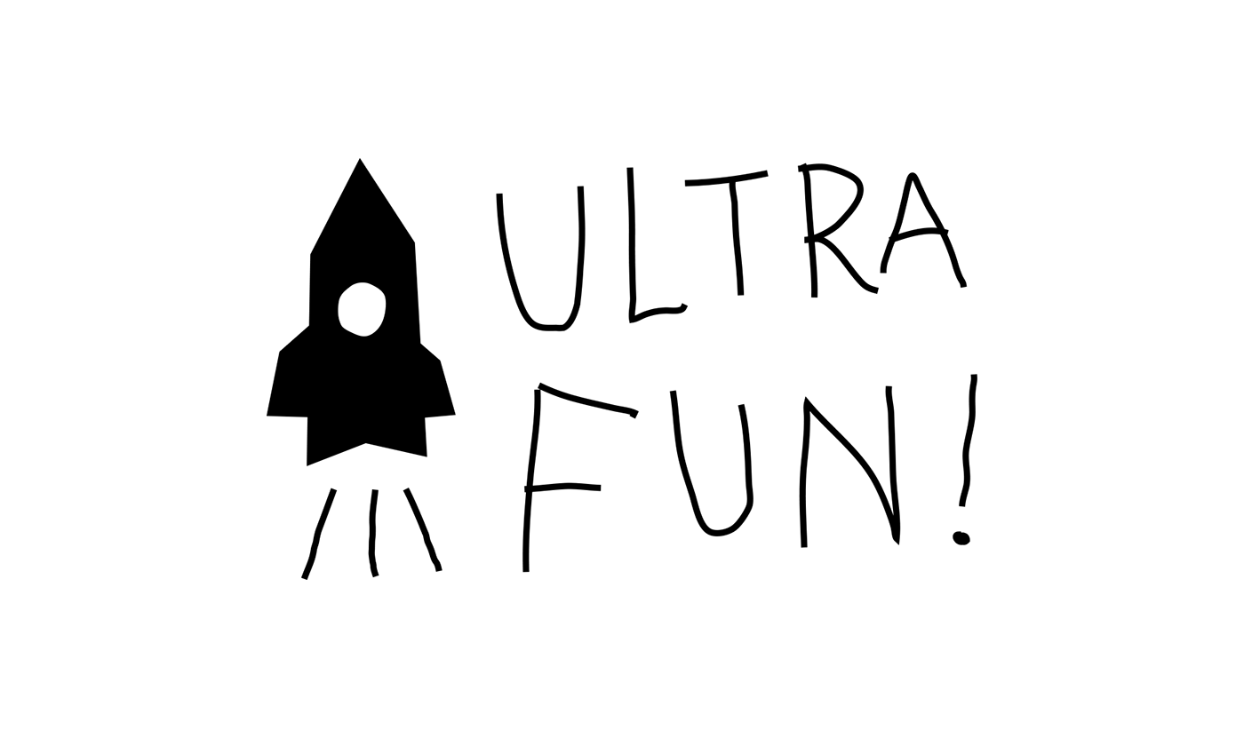 Fun Black and White Logo - ULTRAFUN