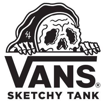 Sketchy Tank Logo - Vans x Sketchy Tank