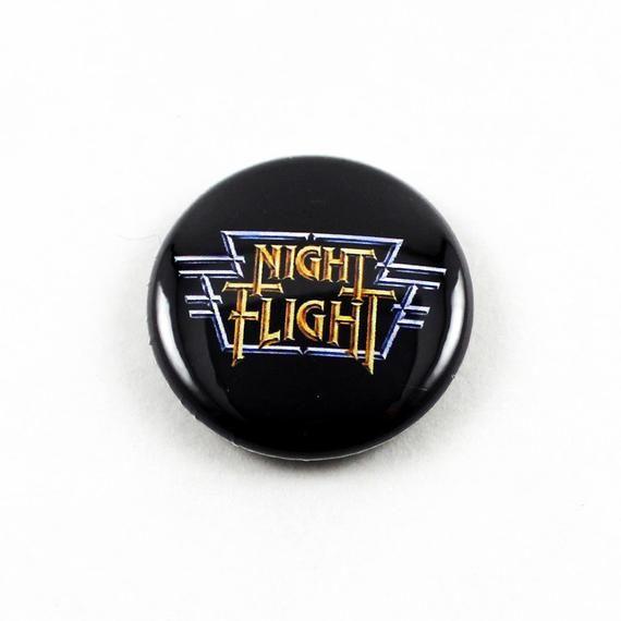 Night Flight Logo - Night Flight Logo 1 Inch Pinback Button Classic music / film | Etsy