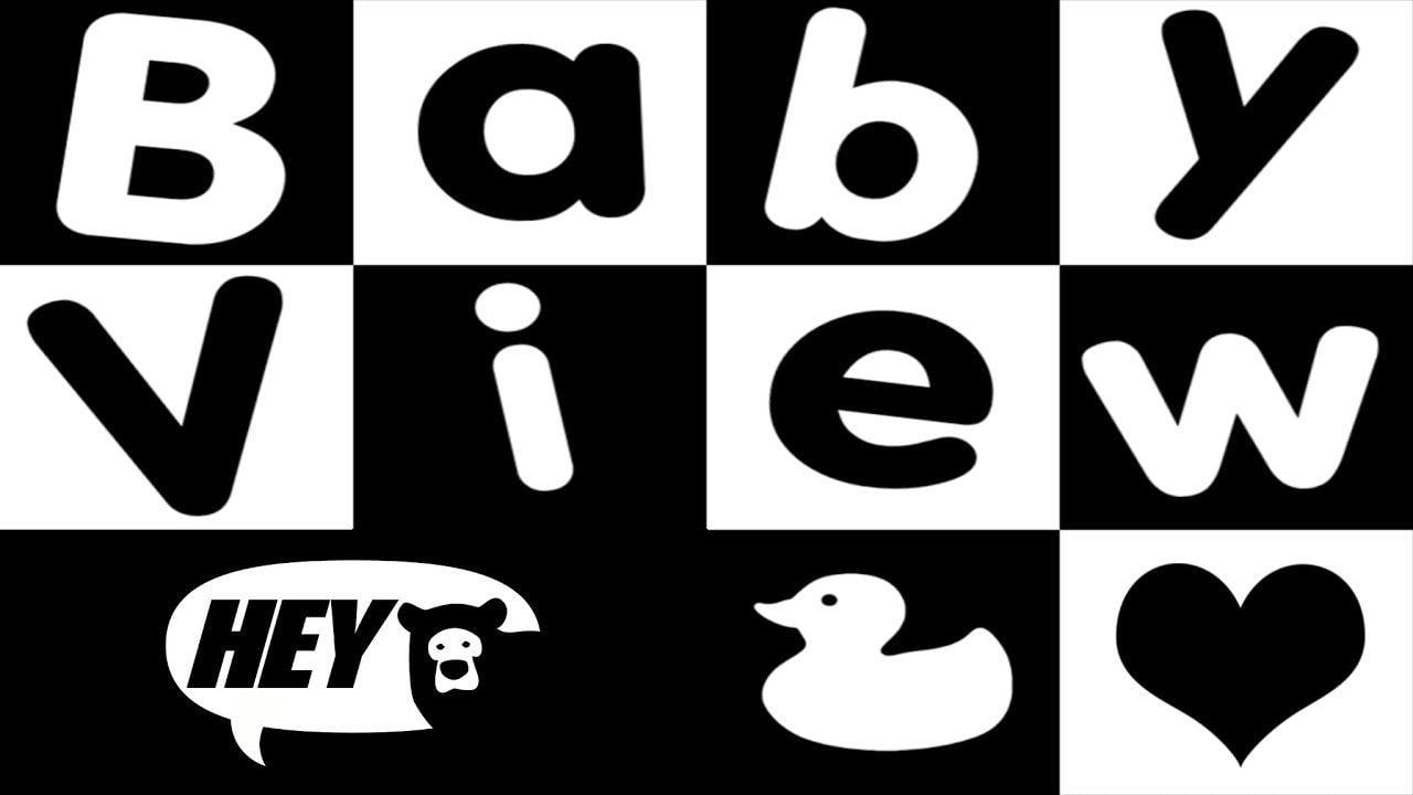 Fun Black and White Logo - Baby Sensory White Noise and Visual Stimulation. Soothe and relax your baby  - Fun Baby Video