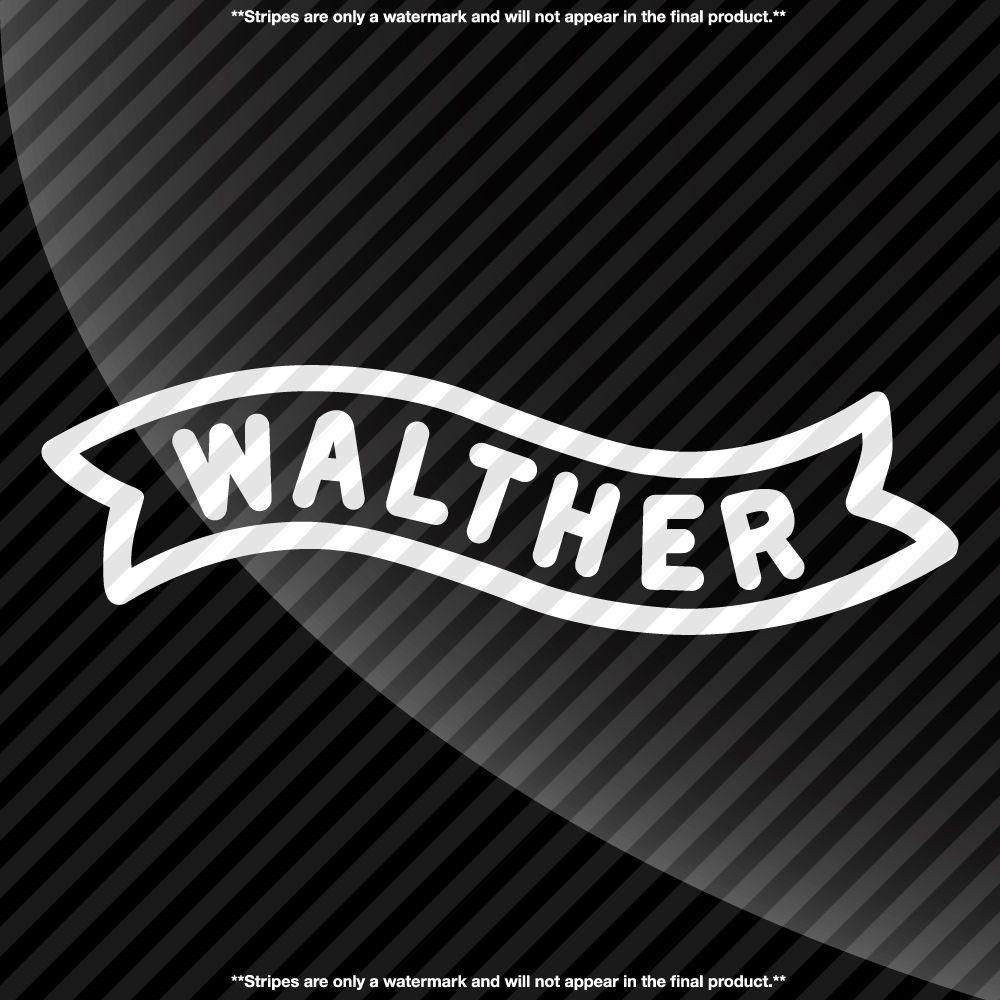 Walther Logo - Walther Logo – Decals by Delano