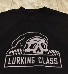 Sketchy Tank Logo - Lurking Class By Sketchy Tank Logo T Shirt Size Men's XL