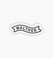 Walther Logo - Walther Stickers | Redbubble