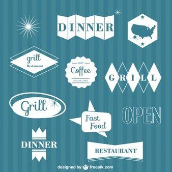 Diner Logo - Diner Logo Vectors, Photos and PSD files | Free Download