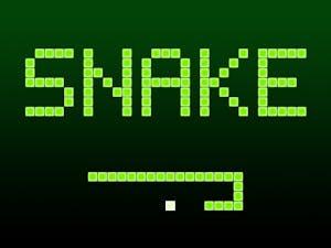 Snake Game Logo - Snake LED Matrix Game
