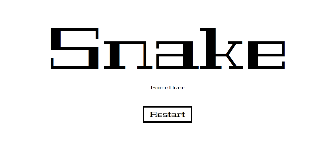 Snake Game Logo - HTML5 Canvas Snake Game Demo