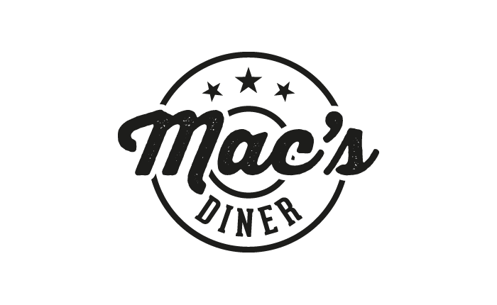 Diner Logo - Mac's Diner Logo Design