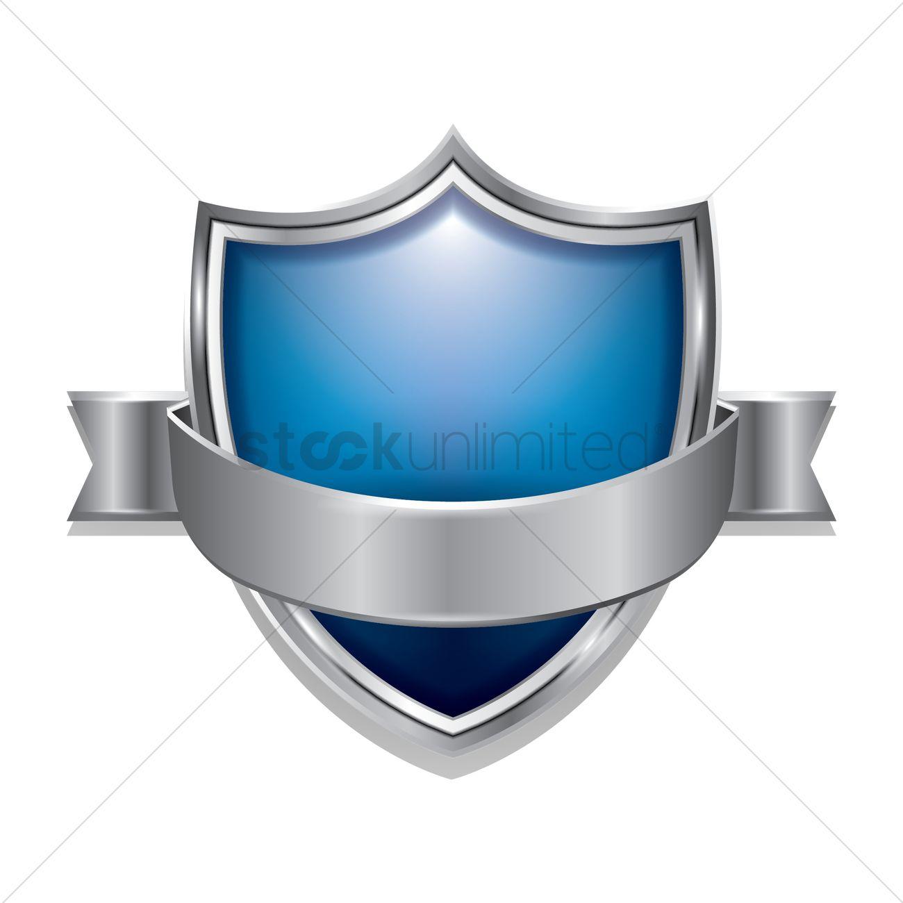 Blue Shield Logo - Blue shield emblem Vector Image