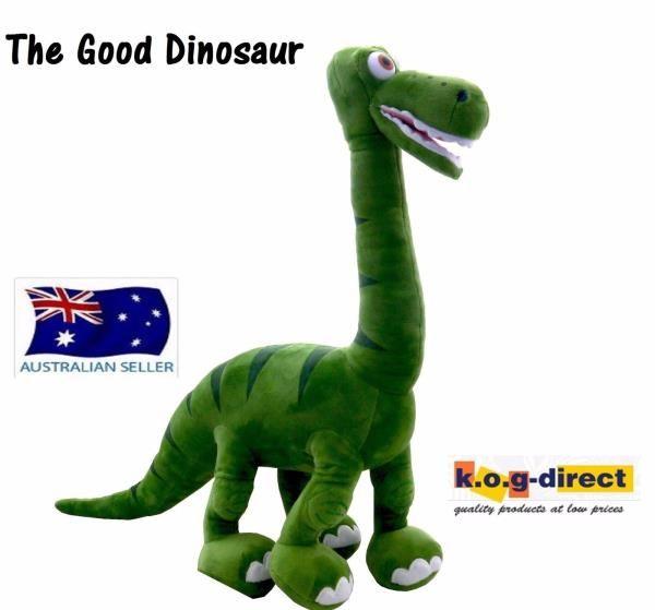 Green Dinosaur Shops Logo - THE GOOD DINOSAUR PLUSH SOFT TOY STUFFED ANIMAL LARGE GREEN DINOSAUR ...