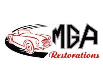 Mga Logo - MGA Restorations logo design - 48HoursLogo.com