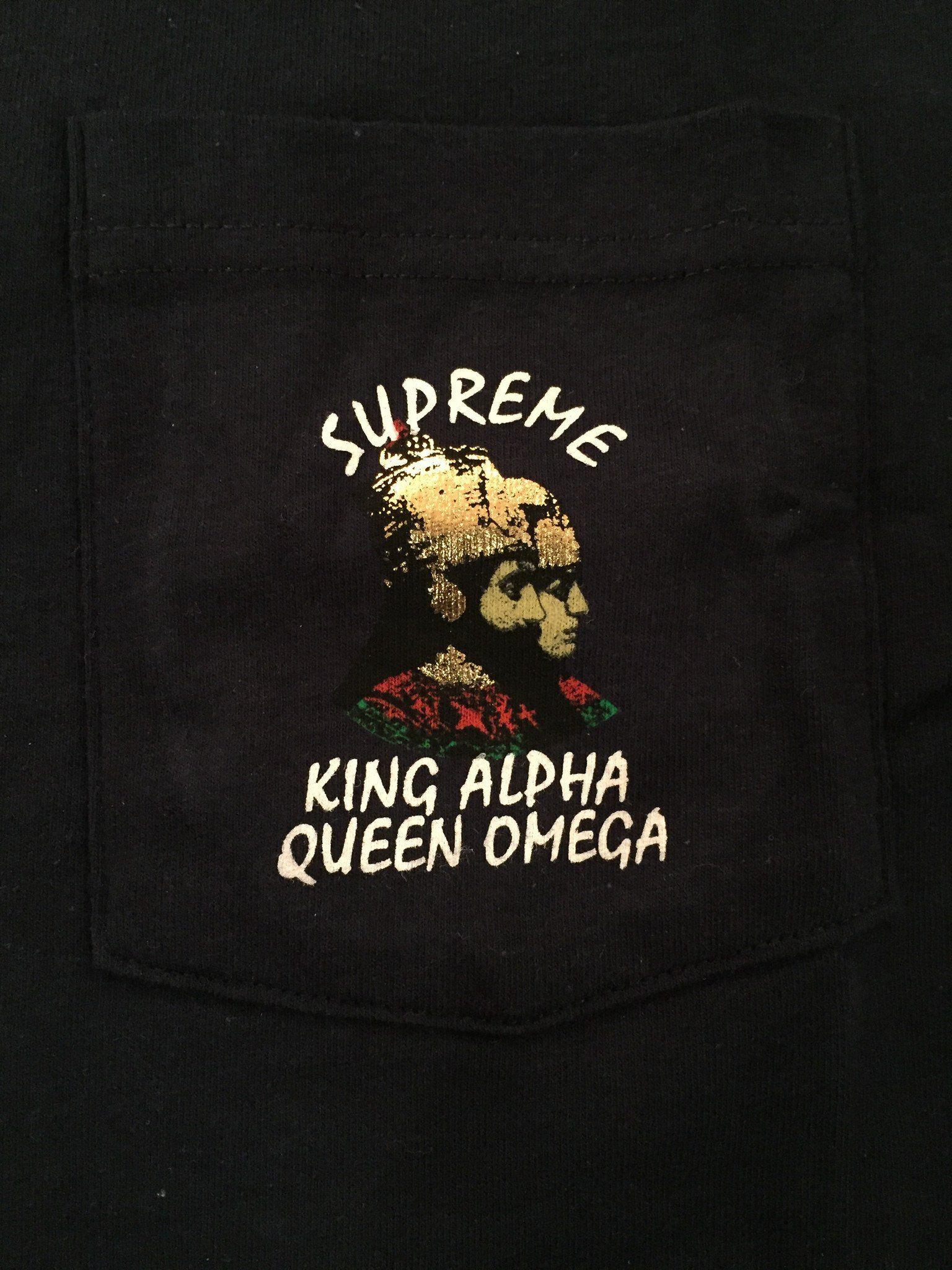 Supreme King Logo - new* Supreme King Alpha Pocket Tee DS – SHCCK