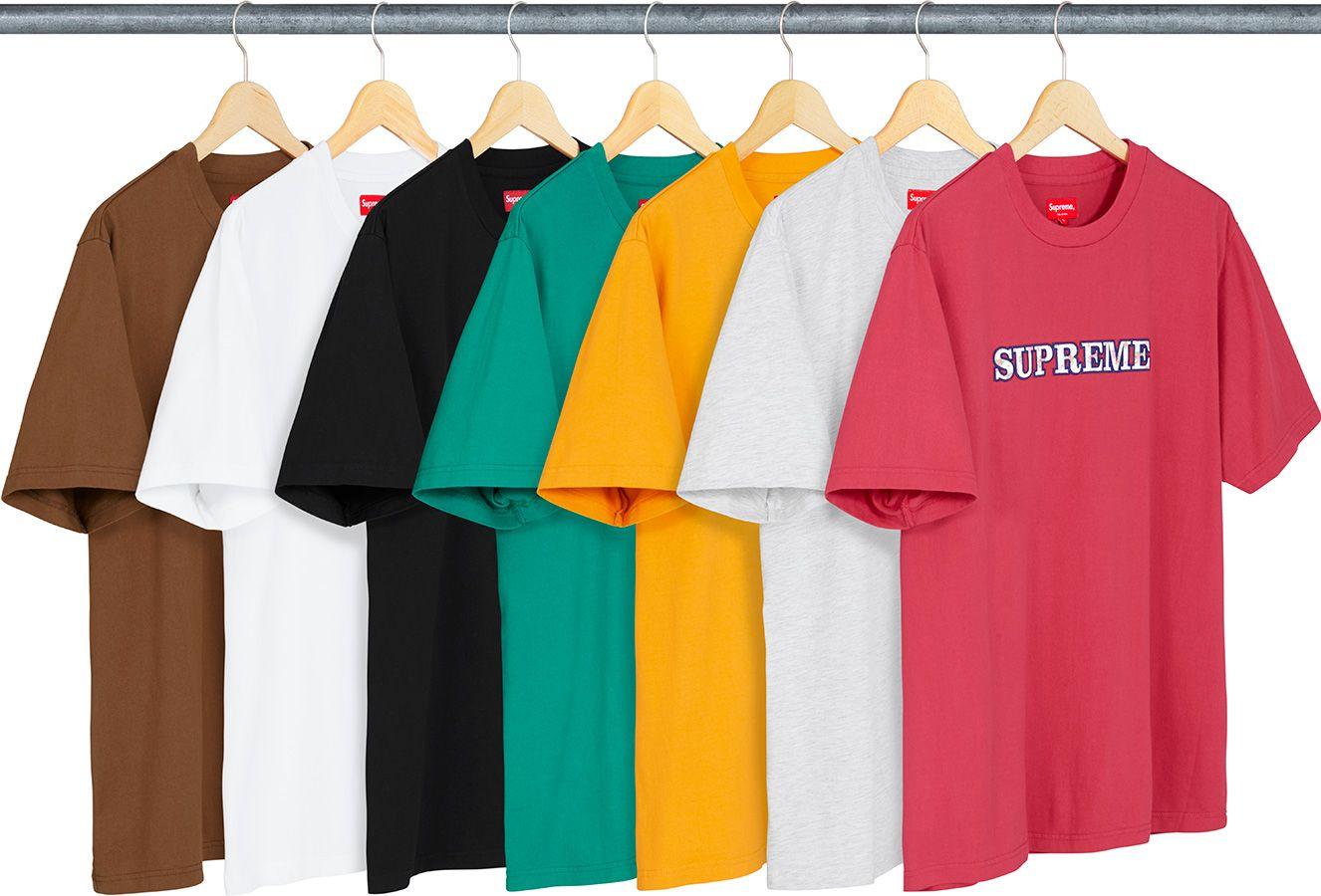 Supreme Floral Logo - Details Floral Logo Tee - Supreme Community