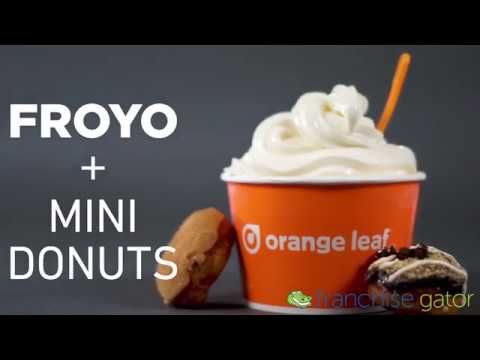Orange Leaf Yogurt Logo - Orange Leaf Frozen Yogurt - YouTube