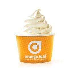 Orange Leaf Yogurt Logo - Orange Leaf Food Online Photo & 16 Reviews Cream