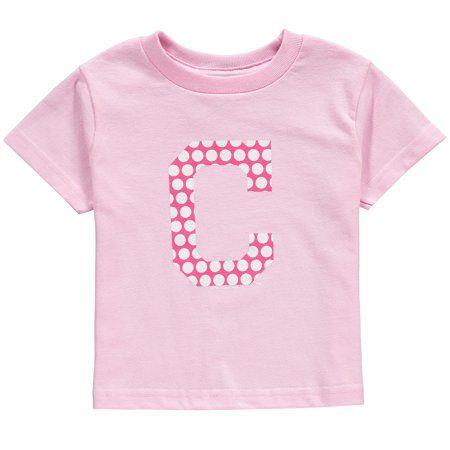 Walmart Dot Com Logo - Cleveland Indians Soft as a Grape Toddler Girls Polka Dot Logo T ...