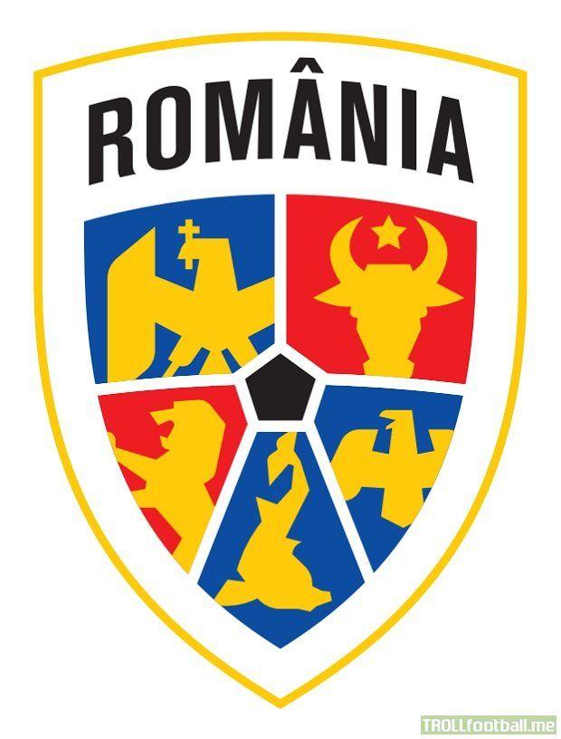 New Football Logo - The new logo of the National Team of Romania. | Troll Football