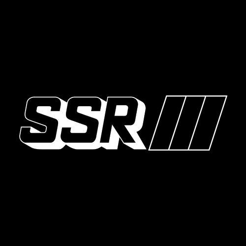 White Wheel Logo - SSR Wheel Sticker - SSR logo (White) for SP1R 15inch