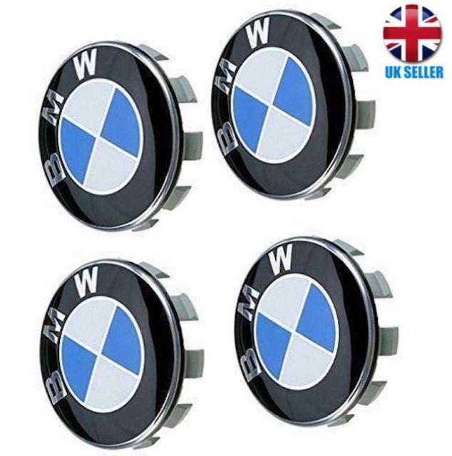 White Wheel Logo - Wheel Centre Caps Blue/white 68mm for BMW 1m Series Models | eBay