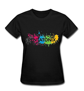 Pentatonix Logo - Details about Pentatonix Logo Womens Fashion T Shirt Black