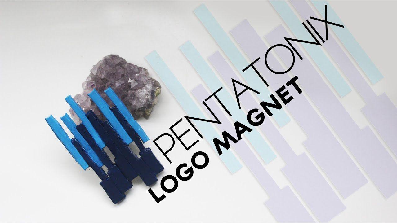 Pentatonix Logo - DIY- Pentatonix Logo Magnet
